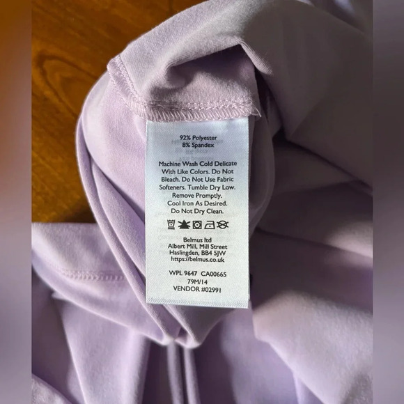 NWT Eddie Bauer aster crossover lilac purple dress sleeveless - Picture 9 of 9